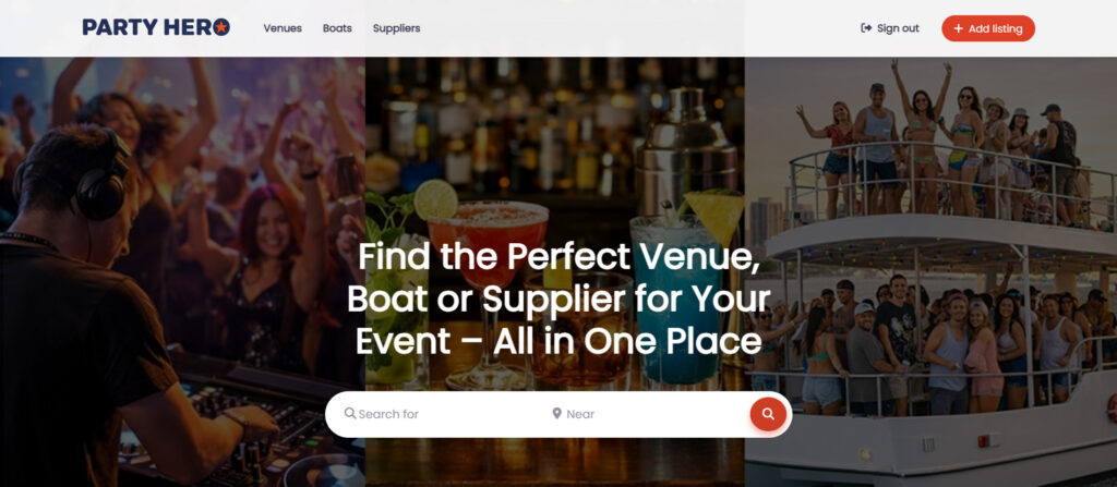 Party Hero Website Coming Soon